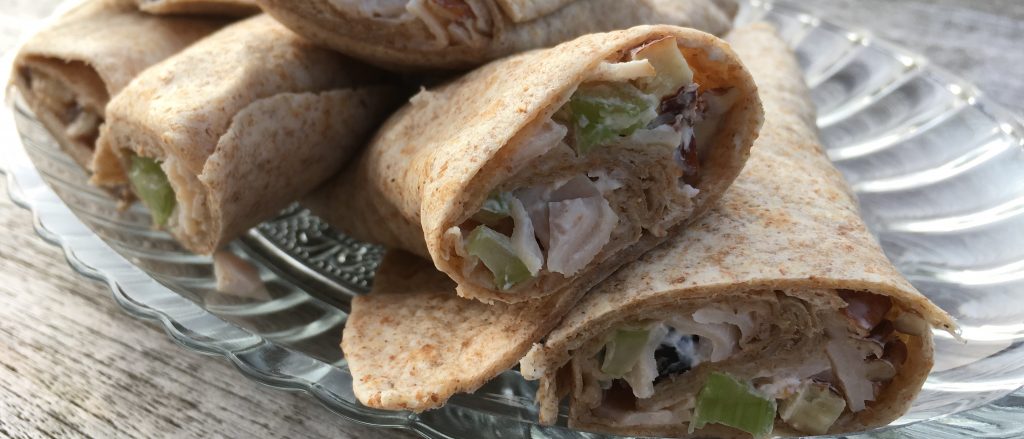 Wrap gerookte kipfilet